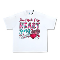 You Make My Heart Sing Urban Heavy Tee | Teevron