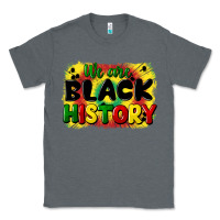 Charcoal Heather we are black history Classic Tee - CowGirlArtShop