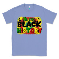 Colony Blue we are black history Classic Tee - CowGirlArtShop
