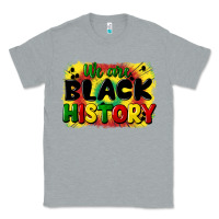 Heather Grey we are black history Classic Tee - CowGirlArtShop