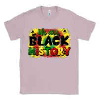 Lilac we are black history Classic Tee - CowGirlArtShop