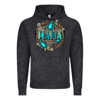 Vintage Black Mama with gemstone leopard Mother's Day Vintage Hoodie - FaDigitalArtStudio