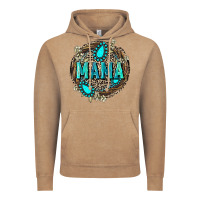 Vintage Coffee Mama with gemstone leopard Mother's Day Vintage Hoodie - FaDigitalArtStudio