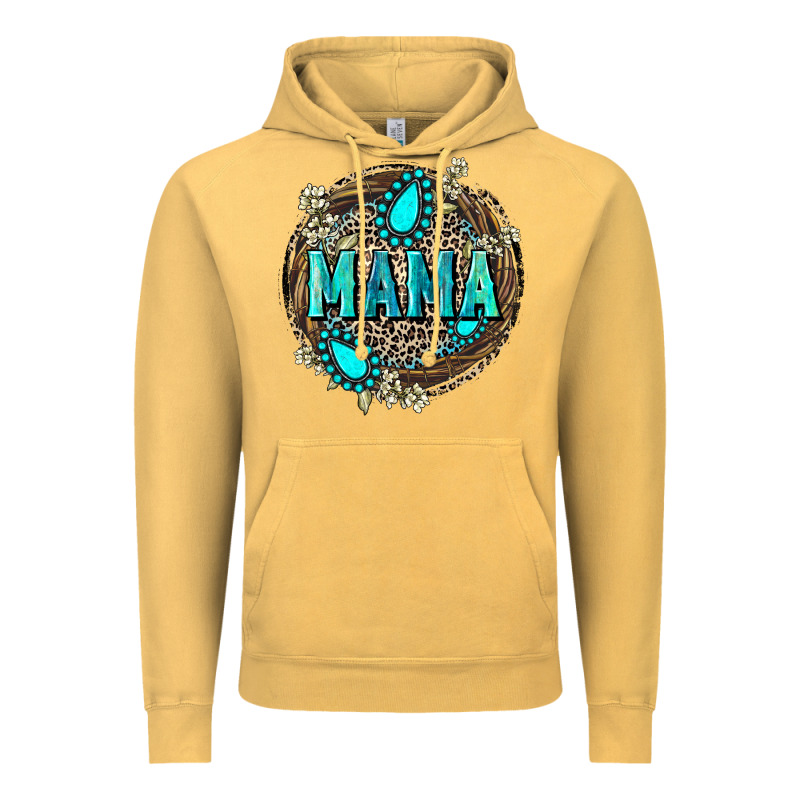 Mama With Gemstone Leopard Mother's Day Vintage Hoodie by FaDigitalArtStudio | Teevron