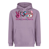 Lavender peace love nurse Heavyweight Hoodie - AdoDesignShop