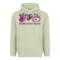 Matcha peace love nurse Heavyweight Hoodie - AdoDesignShop