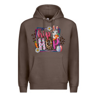 Coffee hip hop Premium Hoodie - CowhideDigitalArt