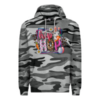Slate Camo hip hop Premium Hoodie - CowhideDigitalArt