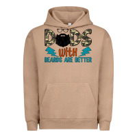 Pigment Burro dads with beards are better Urban Hoodie - JahusDesignShop
