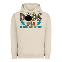 Pigment French Oak dads with beards are better Urban Hoodie - JahusDesignShop