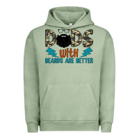 Dads With Beards Are Better Urban Hoodie | Teevron