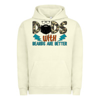 Pigment Pistachio dads with beards are better Urban Hoodie - JahusDesignShop