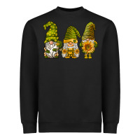 Black sunflower gnomies Heavyweight Sweatshirt - BarkalooDesign