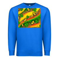True Royal st patricks coin and shamrock Premium Sweatshirt - AdoDesignShop