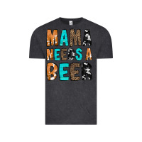 Vintage Black Mama Needs a Beer Vintage Tee - CowCowDesign
