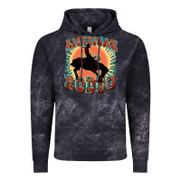Cloud Black American rodeo Vintage Hoodie - FaDigitalArtStudio