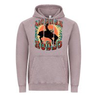 Vintage Zinc American rodeo Vintage Hoodie - FaDigitalArtStudio