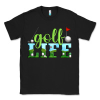 Black golf life Classic Tee - Artiststas