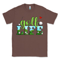 Chestnut golf life Classic Tee - Artiststas