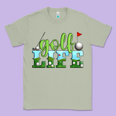 Golf Life Classic Tee Designed By Artiststas