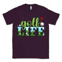 Plum golf life Classic Tee - Artiststas