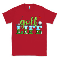 Red golf life Classic Tee - Artiststas