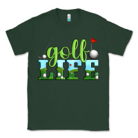 Sports Green golf life Classic Tee - Artiststas