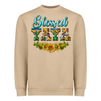 Mushroom blessed yaya Heavyweight Sweatshirt - BarkalooDesign