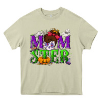 Mossy Momster Halloween Heavy Core Tee - NancyCooperArtShop