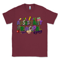 Burgundy assistant principal mardi gras Classic Tee - CowGirlArtShop