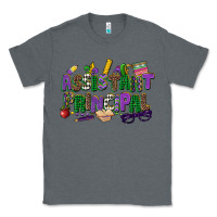 Charcoal Heather assistant principal mardi gras Classic Tee - CowGirlArtShop