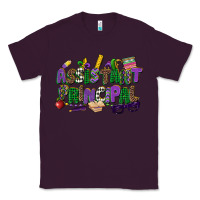 Plum assistant principal mardi gras Classic Tee - CowGirlArtShop