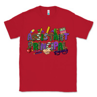 Red assistant principal mardi gras Classic Tee - CowGirlArtShop
