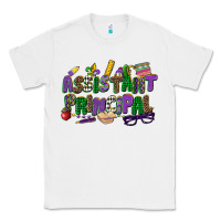 White assistant principal mardi gras Classic Tee - CowGirlArtShop