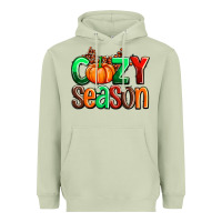 Matcha cozy season with fall colors palette and pumpkin Heavyweight Hoodie - AdoDesignShop