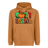 Meerkat cozy season with fall colors palette and pumpkin Heavyweight Hoodie - AdoDesignShop