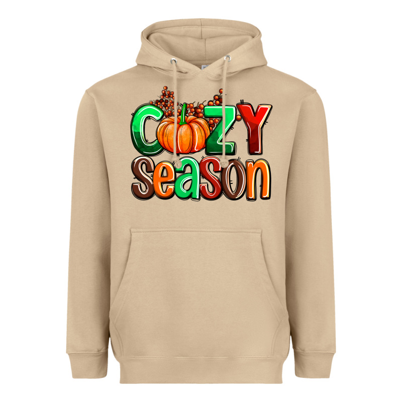 Cozy Season With Fall Colors Palette And Pumpkin Heavyweight Hoodie by AdoDesignShop | Teevron