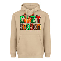 Mushroom cozy season with fall colors palette and pumpkin Heavyweight Hoodie - AdoDesignShop