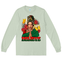 Matcha believe black woman Long Sleeve Tee - FaDigitalArtStudio