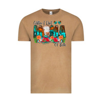 Vintage Camel Glitter Dirt Mama Of Both Cow Flowers Vintage Tee - CowCowDesign