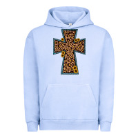 Pigment Grape Ice leopard sunflower cross Urban Hoodie - JahusDesignShop