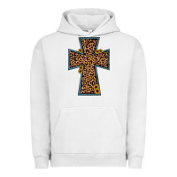 Pigment Lunar Rock leopard sunflower cross Urban Hoodie - JahusDesignShop