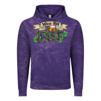 Cloud Purple wee bit irish st patricks day Vintage Hoodie - FaDigitalArtStudio