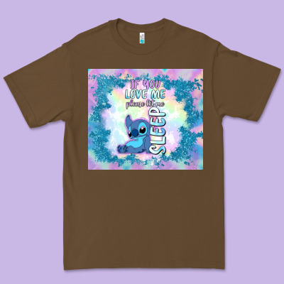 If You Love Me Please Let Me Sleep Premium Tee Designed By Tumblerdesignbyshophia