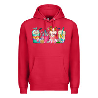 Cardinal easter day coffee gnome Premium Hoodie - CowhideDigitalArt