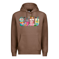 Chestnut easter day coffee gnome Premium Hoodie - CowhideDigitalArt