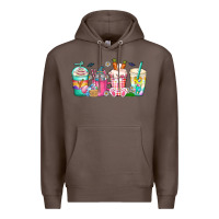 Coffee easter day coffee gnome Premium Hoodie - CowhideDigitalArt