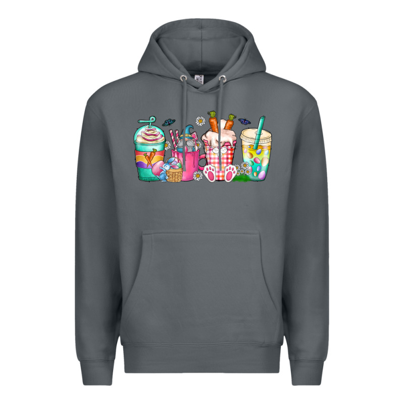 Easter Day Coffee Gnome Premium Hoodie by CowhideDigitalArt | Teevron