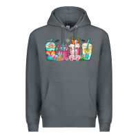 Rock easter day coffee gnome Premium Hoodie - CowhideDigitalArt