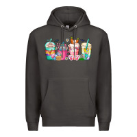 Smoke easter day coffee gnome Premium Hoodie - CowhideDigitalArt